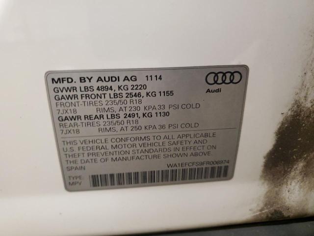 WA1EFCFS9FR006974 Audi Q3 PREMIUM