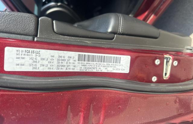 1C4RJEAGXKC596779 Jeep Grand Cher