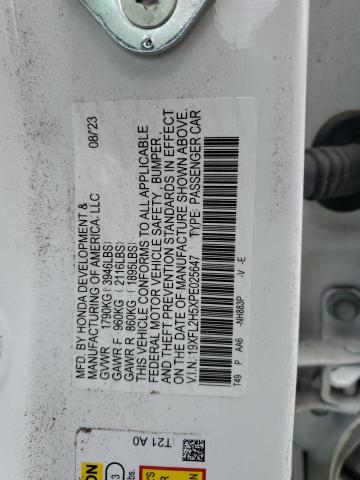 19XFL2H5XPE025647 Honda k20c2
