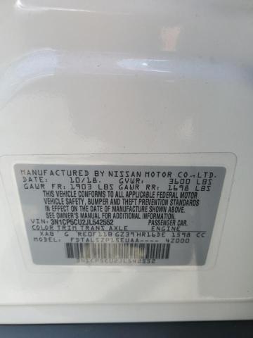 3N1CP5CU2JL542552 Nissan 2018