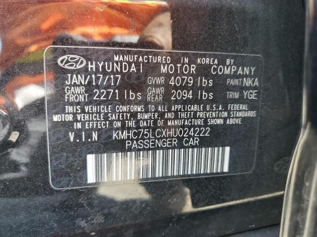 KMHC75LCXHU024222 Hyundai gdi kappa