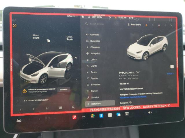 7SAYGAEE2PF598258 Tesla 2023