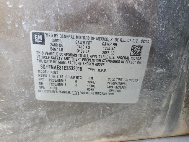 3GYFNAE31ES632018 Cadillac lfx - vvt, e85 max, aluminum