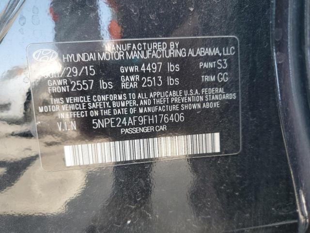 5NPE24AF9FH176406 Hyundai dohc gdi theta-ii