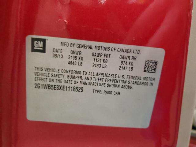 2G1WB5E3XE1118629 Chevrolet IMPALA LIM