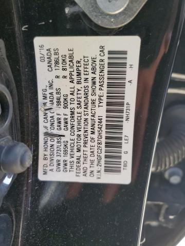 2HGFC2F87GH542441 Honda k20c2