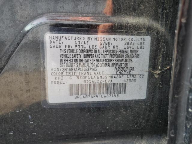 3N1AB7AP4FL687145 Nissan 2015