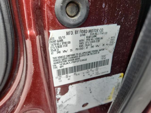 1FMJK1JT6FEF33622 Ford 2015