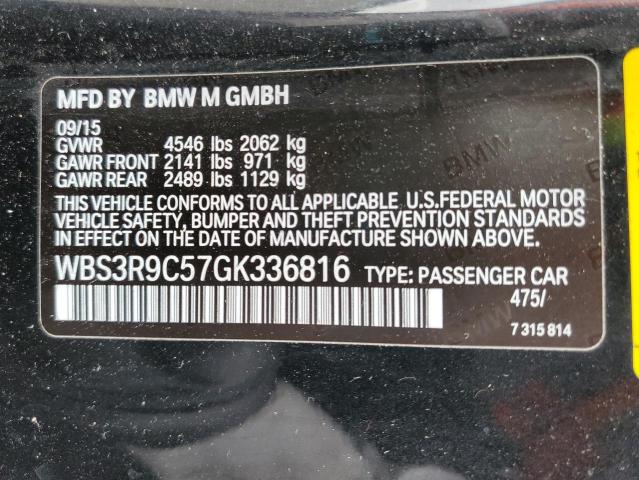 WBS3R9C57GK336816 BMW 2016