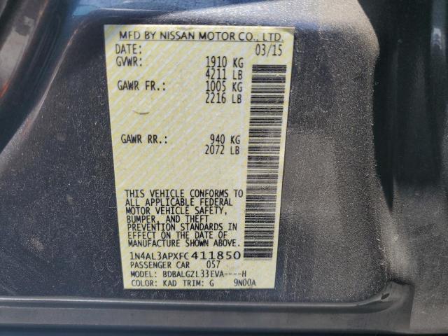 1N4AL3APXFC411850 Nissan 2015