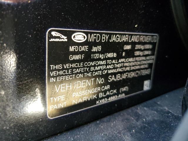 SAJBJ4FX9KCY78949 Jaguar aj20p