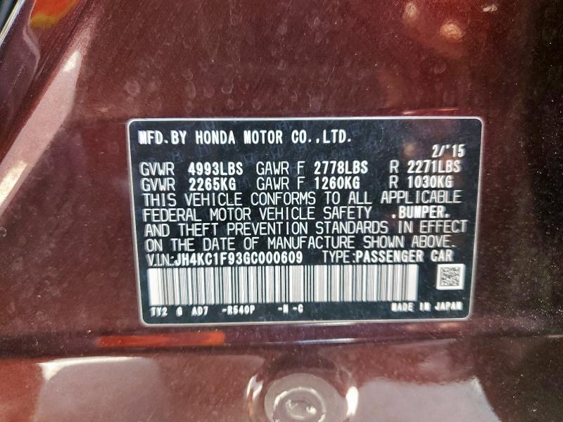 JH4KC1F93GC000609 Acura Rlx Advanc