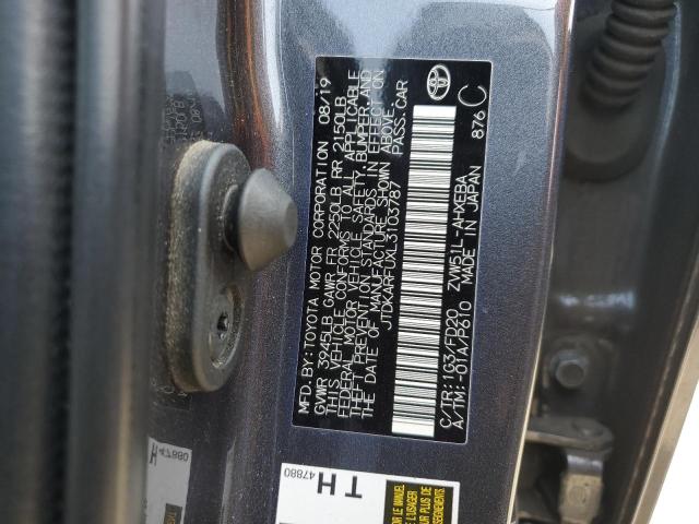 JTDKARFUXL3103787 Toyota 2zr-fxe,1nm+1mm