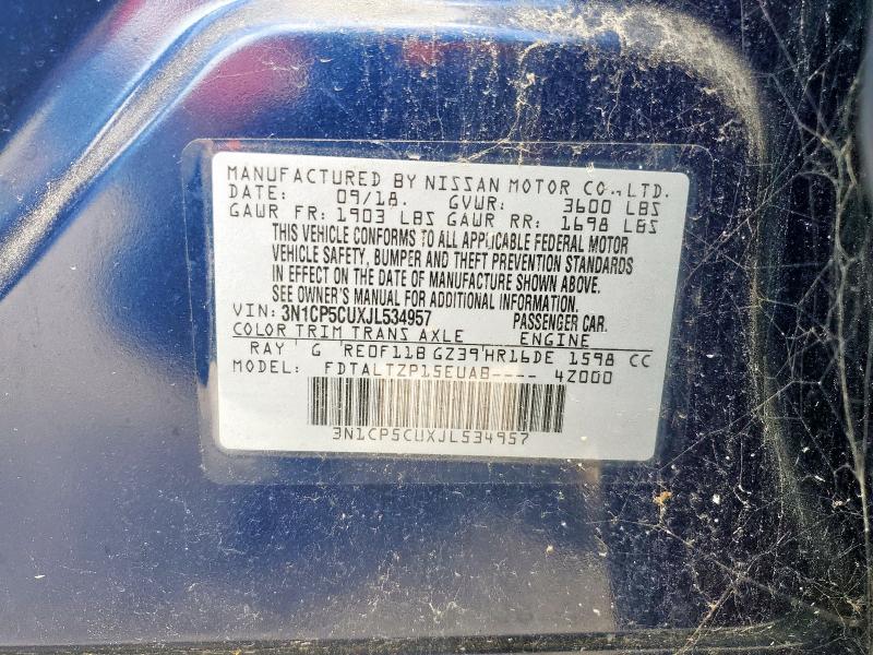 3N1CP5CUXJL534957 Nissan Kicks