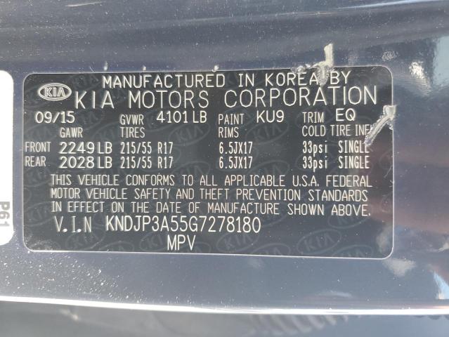 KNDJP3A55G7278180 KIA dohc gdi nu