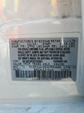 3N1AB7AP0EY329591 Nissan Sentra