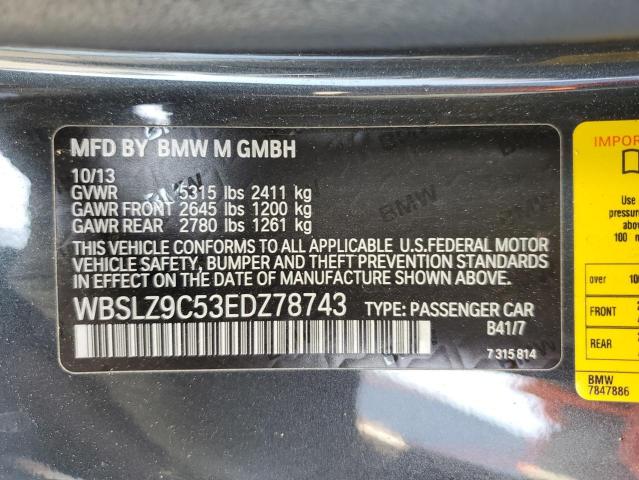 WBSLZ9C53EDZ78743 BMW M6