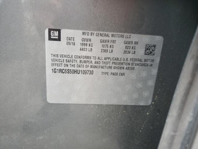 1G1RC6S50HU109730 Chevrolet l3a - di: direct injectio, vvt: variable valve timing, hybrid, gen 1