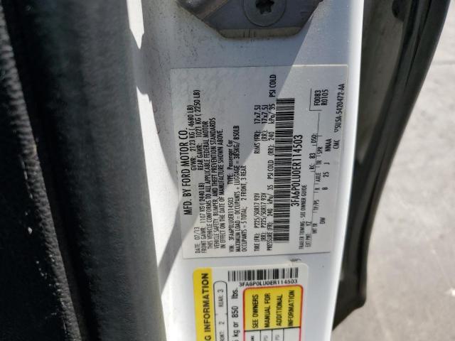 3FA6P0LU0ER114503 Ford 2014