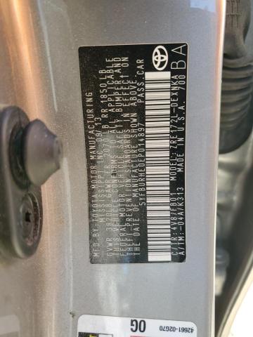 5YFBURHE0EP014897 Toyota 2zr-fe