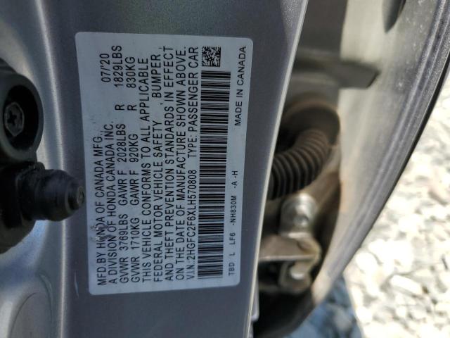 2HGFC2F6XLH570808 Honda k20c2