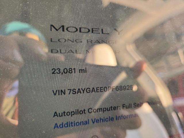 7SAYGAEE0PF689254 Tesla 2023