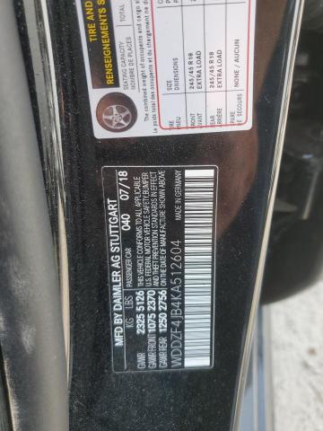 WDDZF4JB4KA512604 Mercedes-Benz E 300