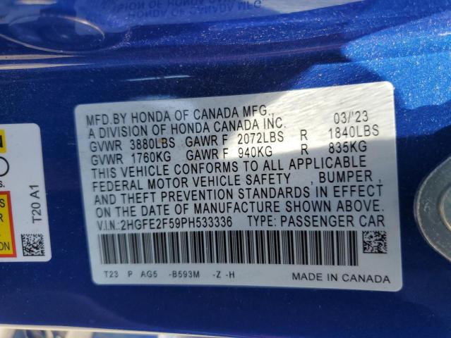 2HGFE2F59PH533336 Honda k20c2