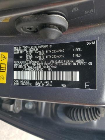JTJYARBZ5K2119280 Lexus 8ar-fts
