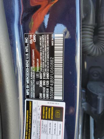 55SWF4JB5FU060882 Mercedes-Benz 2015