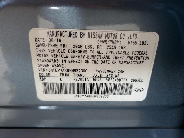 JN1EV7AR0HM832300 Infiniti 2017