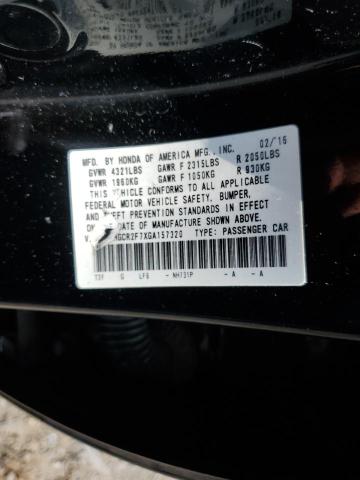 1HGCR2F7XGA157320 Honda ACCORD EX
