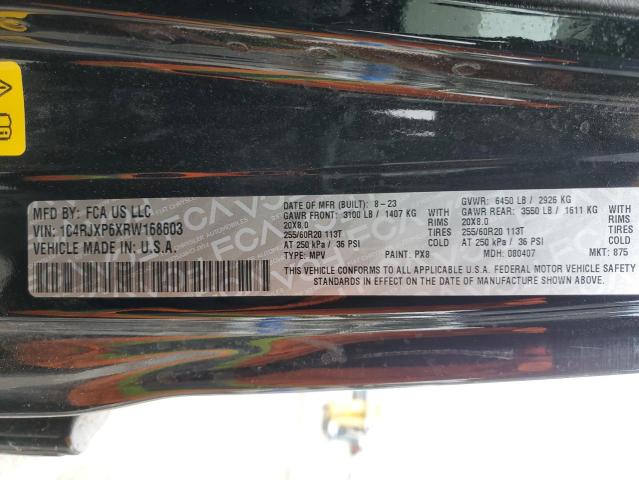 1C4RJXP6XRW168603 Jeep 2024