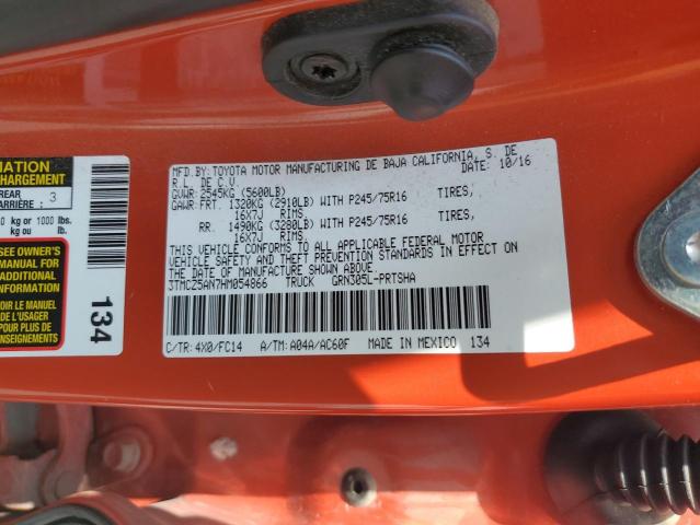 3TMCZ5AN7HM054866 Toyota 2gr-fks