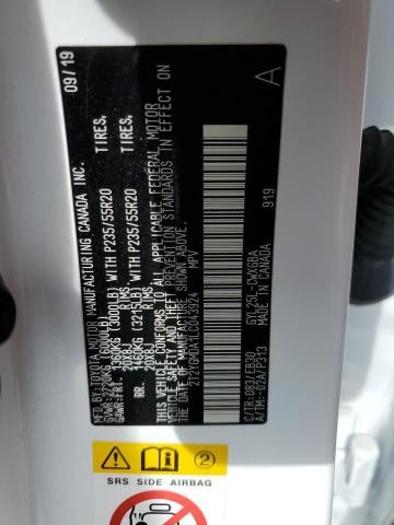 2T2YGMDA1LC043924 Lexus 2gr-fks