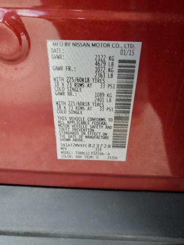 5N1AT2MVXFC823728 Nissan 2015