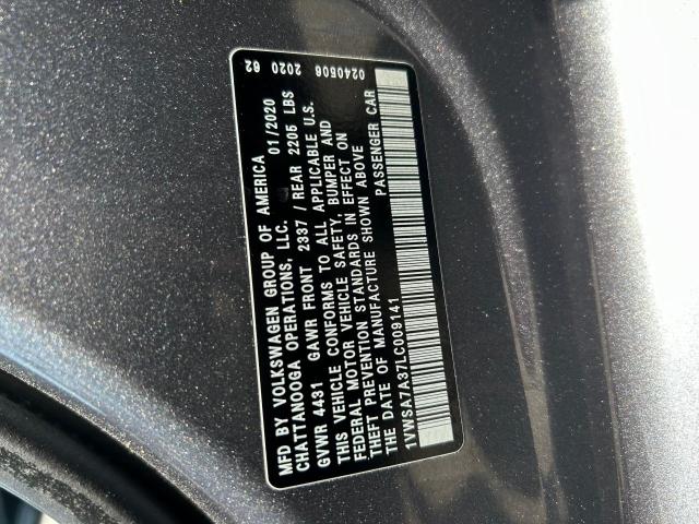 1VWSA7A37LC009141 Volkswagen PASSAT SE