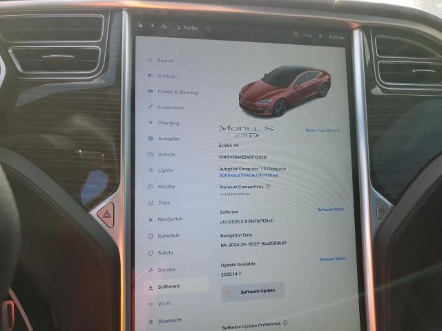 5YJSA1E24GF139291 Tesla MODEL S
