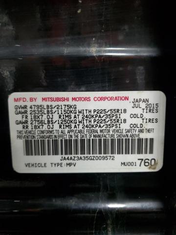 JA4AZ3A35GZ009572 Mitsubishi Outlander