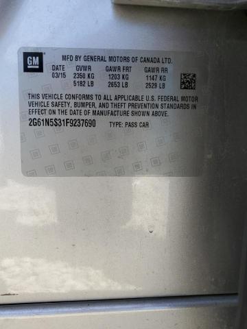 2G61N5S31F9237690 Cadillac lfx