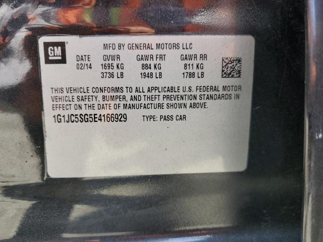 1G1JC5SG5E4166929 Chevrolet lwe