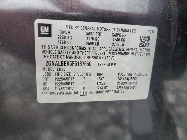2GNALBEK5F6187650 Chevrolet Equinox