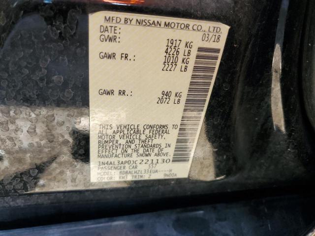 1N4AL3AP0JC221130 Nissan ALTIMA 2.5