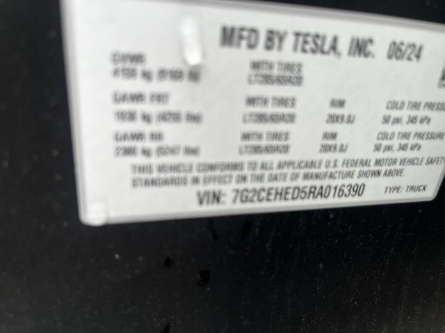 7G2CEHED5RA016390 Tesla Cybertruck