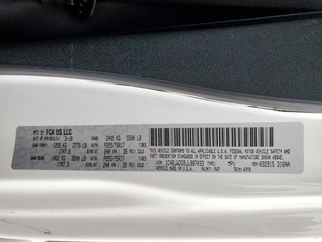 1C4BJWDG9JL887033 Jeep WRANGLER JK