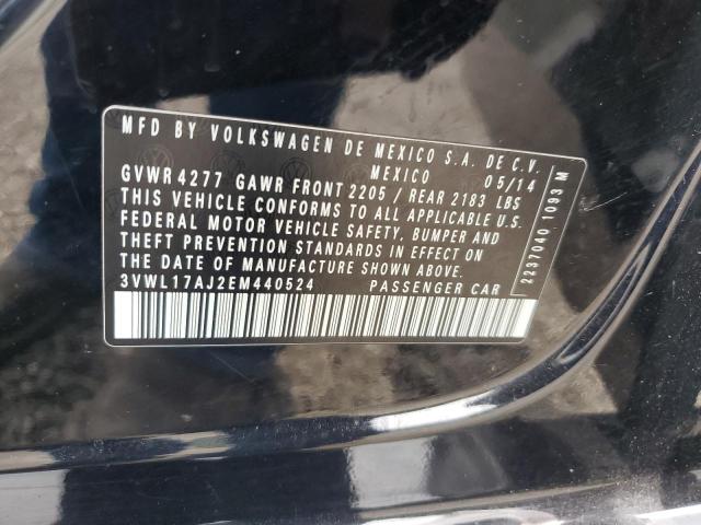 3VWL17AJ2EM440524 Volkswagen 2014