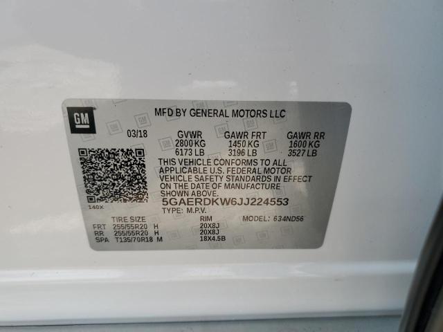 5GAERDKW6JJ224553 Buick Enclave Av