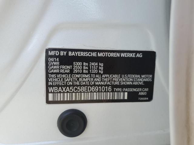 WBAXA5C58ED691016 BMW 2014
