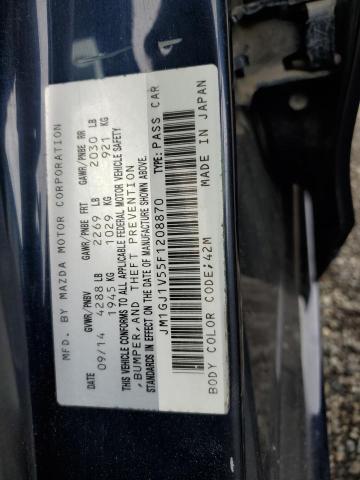 JM1GJ1V55F1208870 Mazda MAZDA6