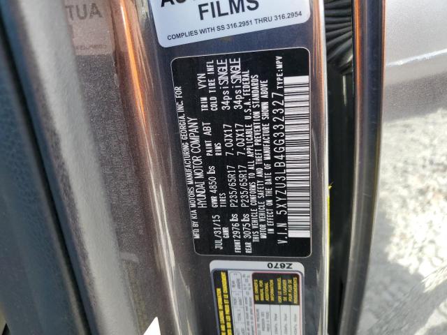 5XYZU3LB4GG332327 Hyundai gdi theta ii